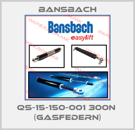 Bansbach-QS-15-150-001 300N  (Gasfedern)price