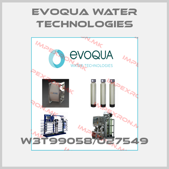 Evoqua Water Technologies-W3T99058/U27549price