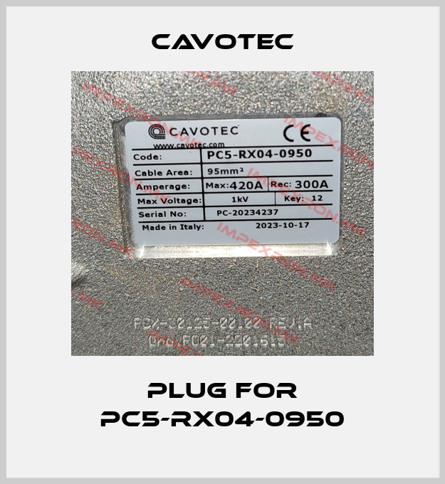 Cavotec-plug for PC5-RX04-0950price