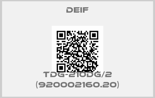 Deif-TDG-210DG/2 (920002160.20)price
