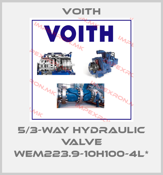 Voith-5/3-way hydraulic valve WEM223.9-10H100-4L*price