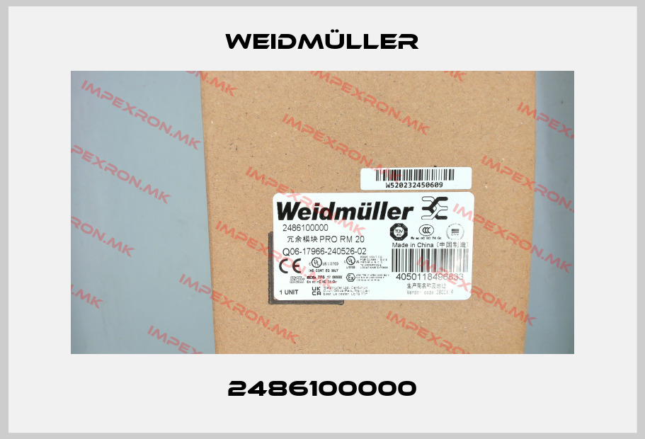 Weidmüller-2486100000price