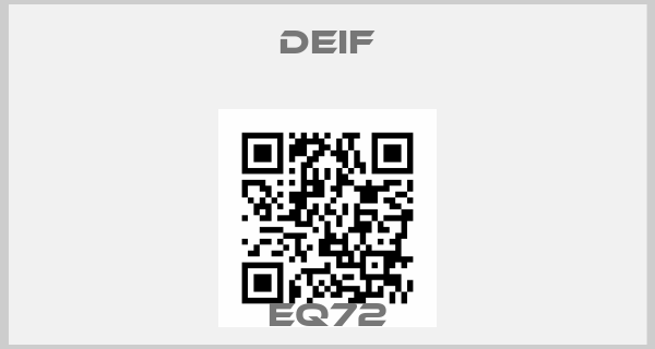 Deif-EQ72price