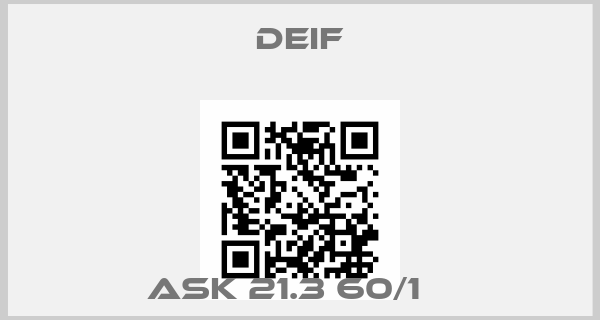 Deif-ASK 21.3 60/1 Аprice