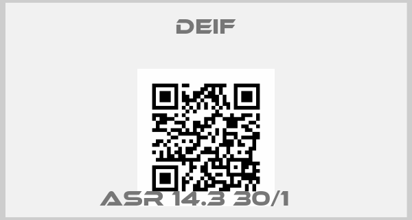 Deif-ASR 14.3 30/1 Аprice