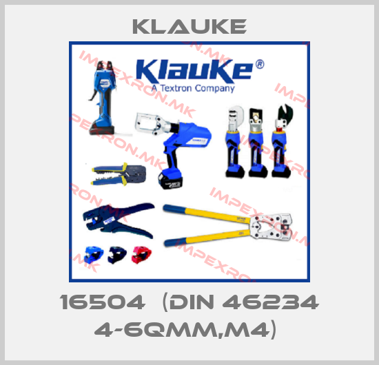 Klauke-16504  (DIN 46234 4-6QMM,M4) price