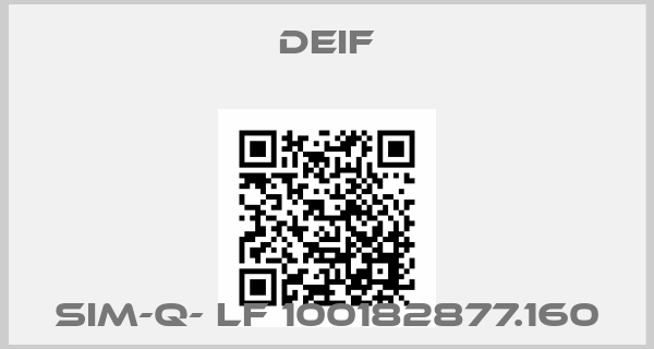 Deif-SIM-Q- LF 100182877.160price