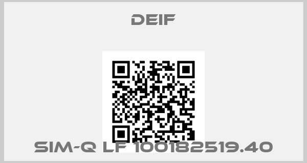 Deif-SIM-Q LF 100182519.40price