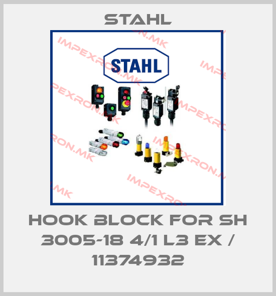 Stahl-HOOK BLOCK for SH 3005-18 4/1 L3 ex / 11374932price