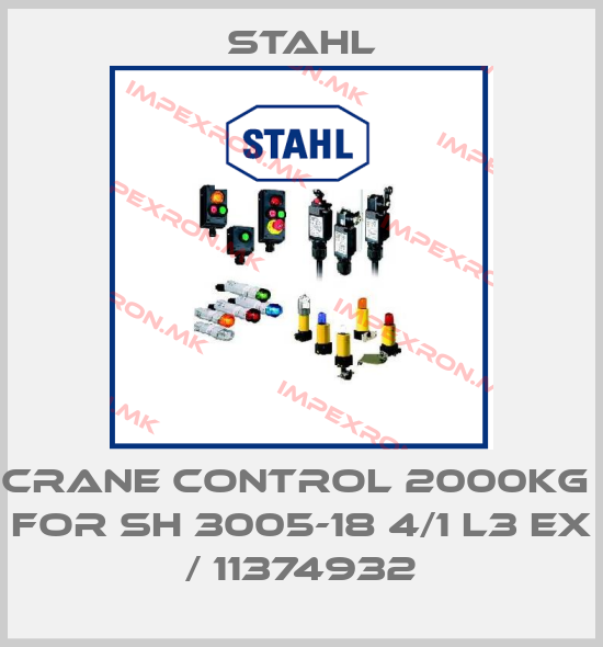 Stahl-CRANE CONTROL 2000KG   for SH 3005-18 4/1 L3 ex / 11374932price