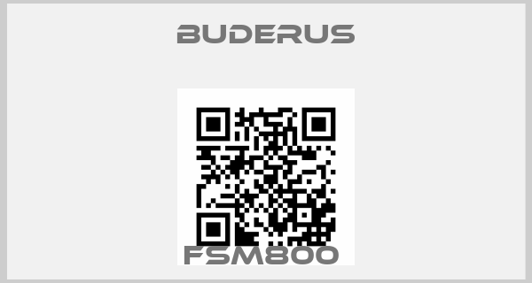Buderus-FSM800 price