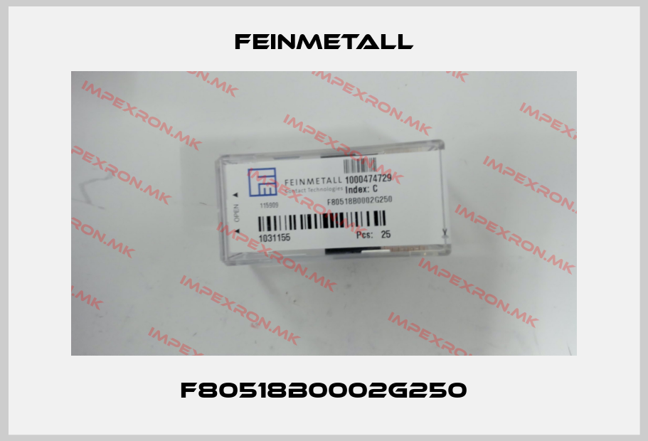 FEINMETALL-F80518B0002G250price
