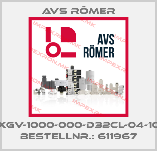 Avs Römer-XGV-1000-000-D32CL-04-10   BestellNr.: 611967price