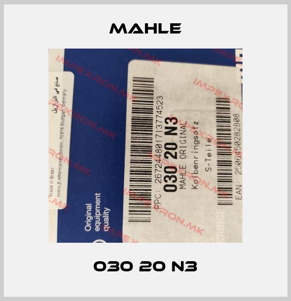 MAHLE-030 20 N3price