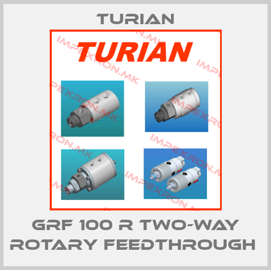 Turian-GRF 100 R Two-way rotary feedthrough price