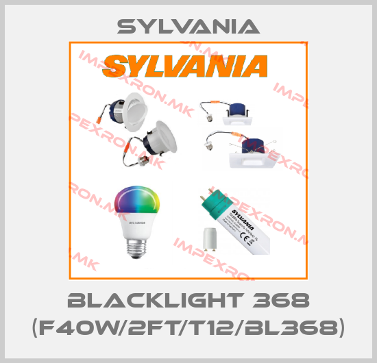 Sylvania-Blacklight 368 (F40W/2FT/T12/BL368)price