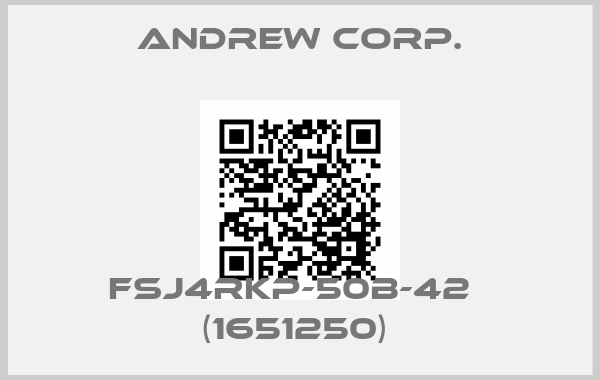 ANDREW CORP.-FSJ4RKP-50B-42   (1651250) price