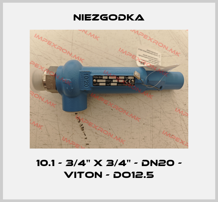 Niezgodka-10.1 - 3/4" x 3/4" - DN20 - VITON - DO12.5price