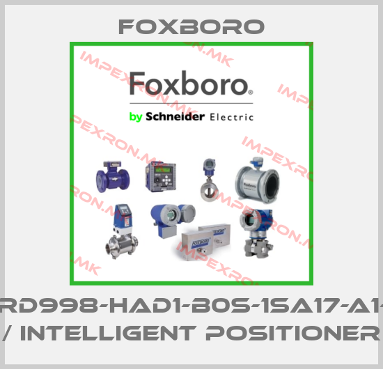 Foxboro-SRD998-HAD1-B0S-1SA17-A1-L / Intelligent positionerprice
