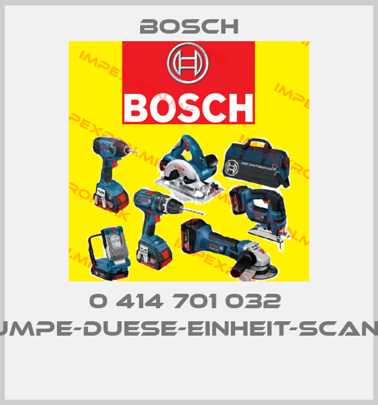 Bosch-0 414 701 032  (Pumpe-Duese-Einheit-Scania) price