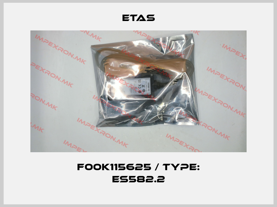 Etas-F00K115625 / Type: ES582.2price