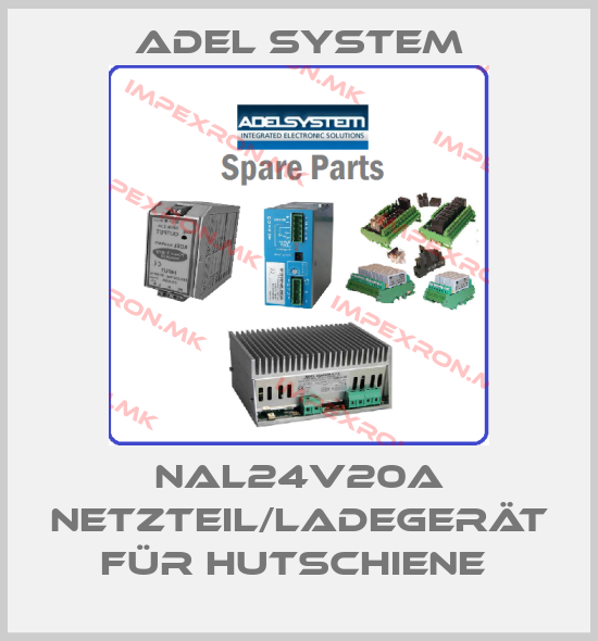 ADEL System-NAL24V20A Netzteil/Ladegerät für Hutschiene price