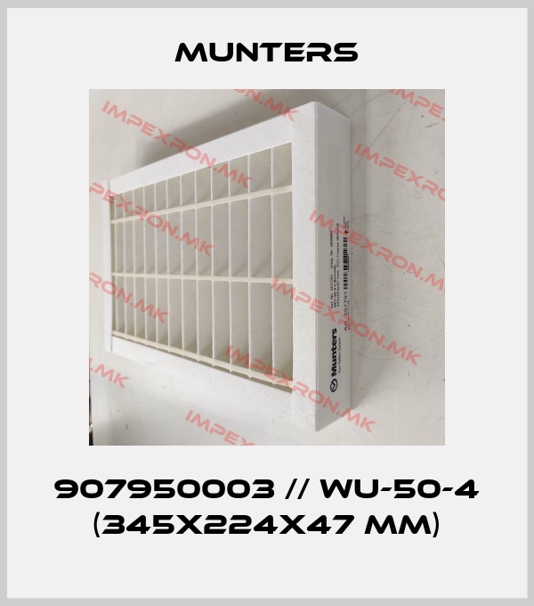 Munters-907950003 // WU-50-4 (345x224x47 mm)price