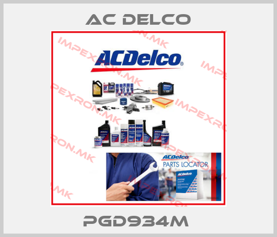 AC DELCO-PGD934M price