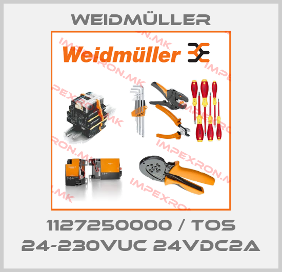 Weidmüller-1127250000 / TOS 24-230VUC 24VDC2Aprice