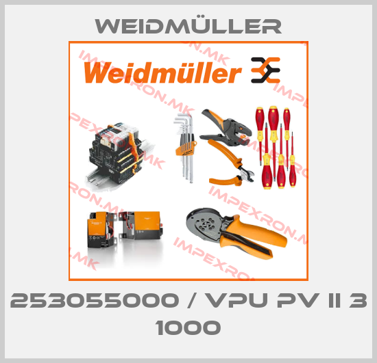 Weidmüller-253055000 / VPU PV II 3 1000price