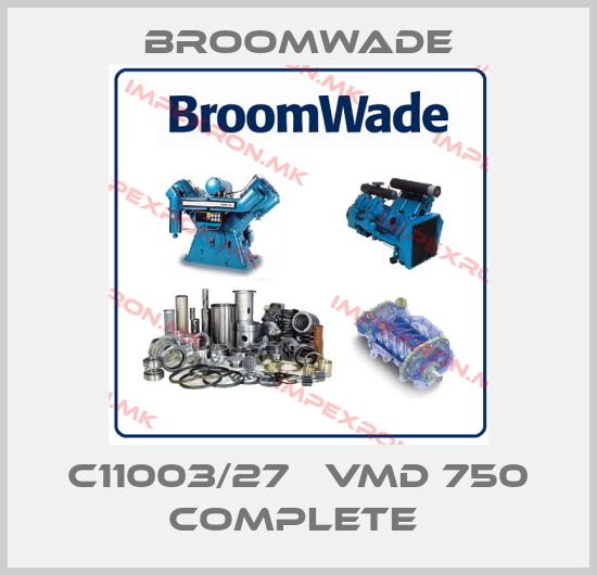Broomwade-C11003/27   VMD 750 Complete price