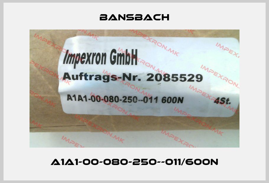 Bansbach-A1A1-00-080-250--011/600Nprice