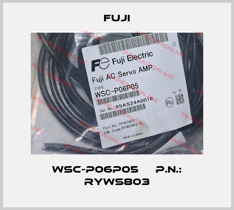 Fuji-WSC-P06P05     P.N.: RYWS803price
