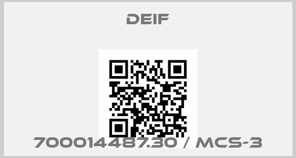 Deif-700014487.30 / MCS-3price