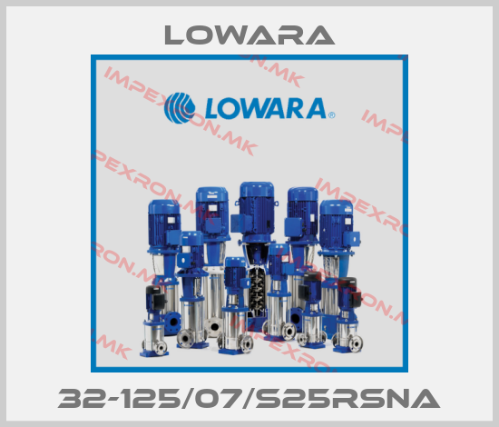 Lowara-32-125/07/S25RSNAprice