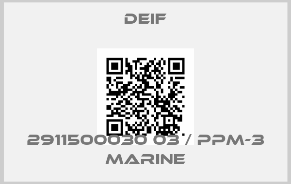 Deif-2911500030 03 / PPM-3 Marineprice