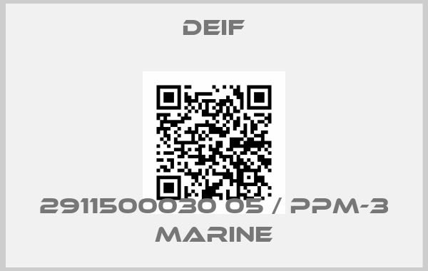 Deif-2911500030 05 / PPM-3 Marineprice