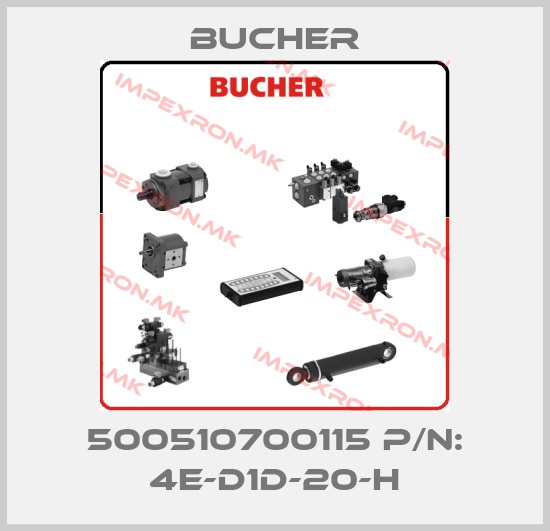 Bucher-500510700115 P/N: 4E-D1D-20-Hprice