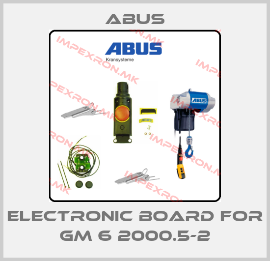 Abus-Electronic board for GM 6 2000.5-2price