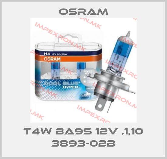Osram-T4W BA9S 12V ,1,10 3893-02Bprice