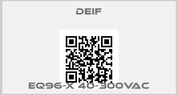 Deif-EQ96-X 40-300VACprice