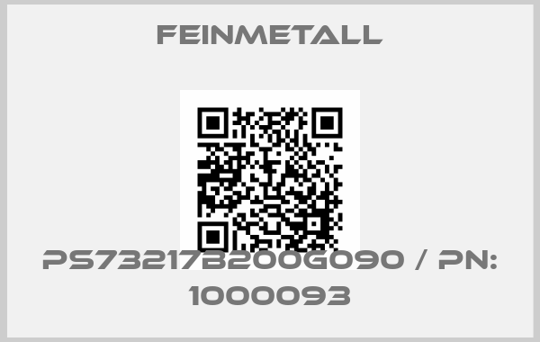 FEINMETALL-PS73217B200G090 / PN: 1000093price