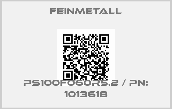 FEINMETALL-PS100F060R5.2 / PN: 1013618price