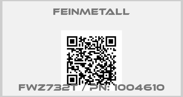 FEINMETALL-FWZ732T / PN: 1004610price