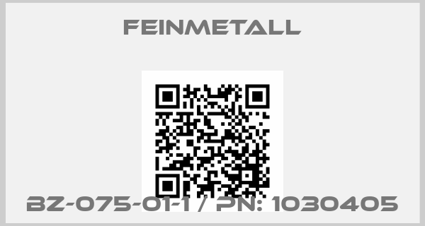 FEINMETALL-BZ-075-01-1 / PN: 1030405price