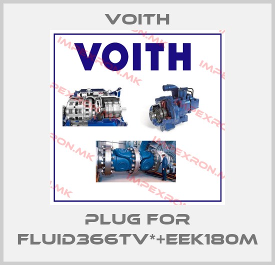 Voith-plug for FLUID366TV*+EEK180Mprice