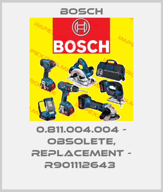 Bosch-0.811.004.004 - obsolete, replacement - R901112643 price