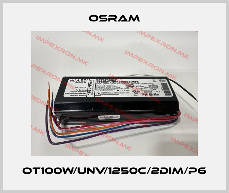 Osram-Ot100W/UNV/1250C/2DIM/P6price