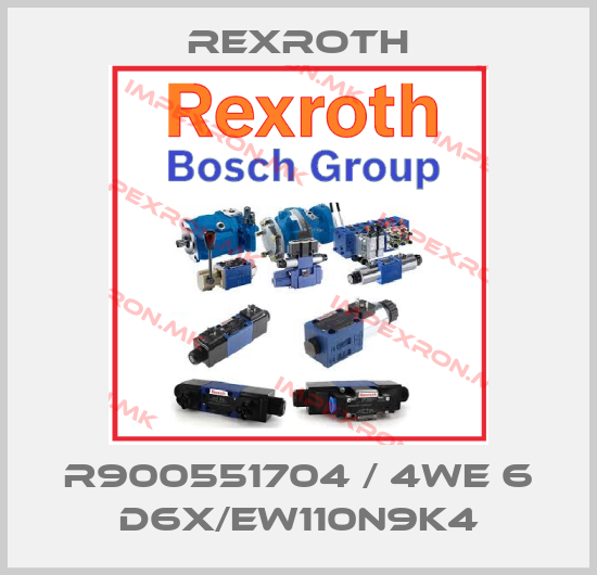 Rexroth-R900551704 / 4WE 6 D6X/EW110N9K4price