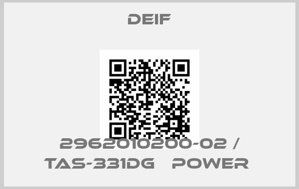 Deif-2962010200-02 / TAS-331DG   power price